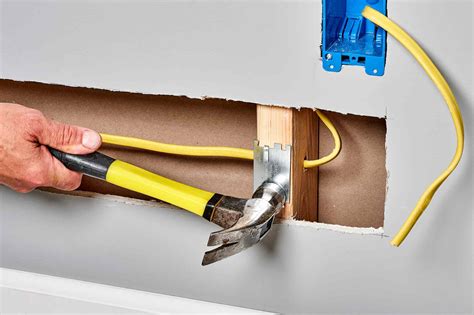 how to run electric wire through fiber glass box|running electrical wires in finished walls.